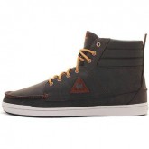 Le Coq Sportif Chaumont Lea Marron - Chaussures Basket Montante Homme Bonnes Affaires